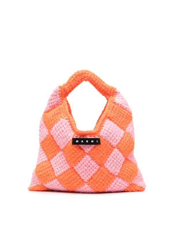 Marni: totes bags - Crochet tote