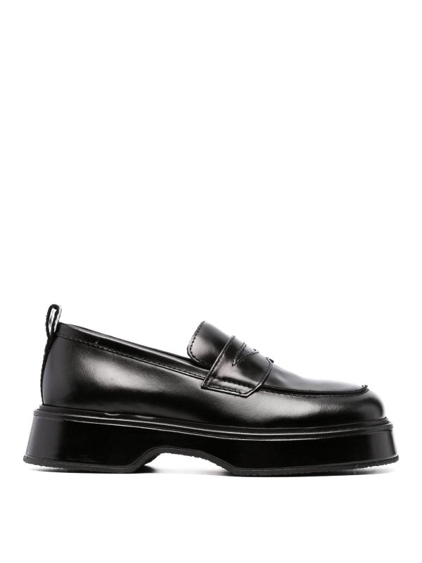 AMI PARIS: Loafers & Slippers - Leather loafer