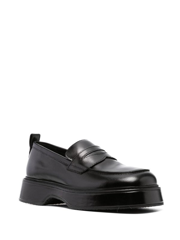 AMI PARIS: Loafers & Slippers online - Leather loafer