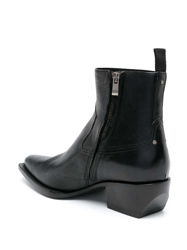 The Best Shops GOLDEN GOOSE: ankle boots - Leather ankle boots