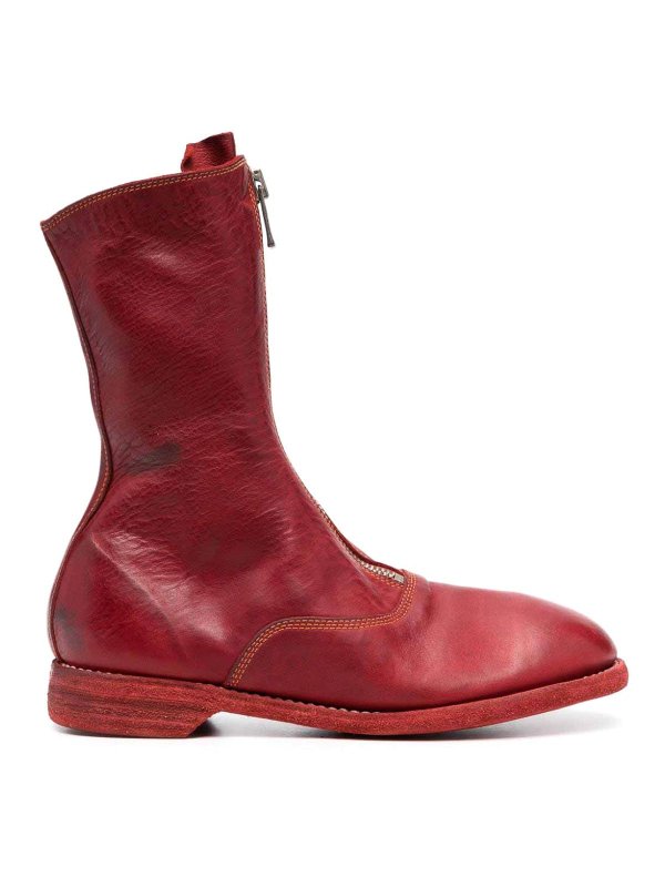 GUIDI: Botas - Botas - Rojo