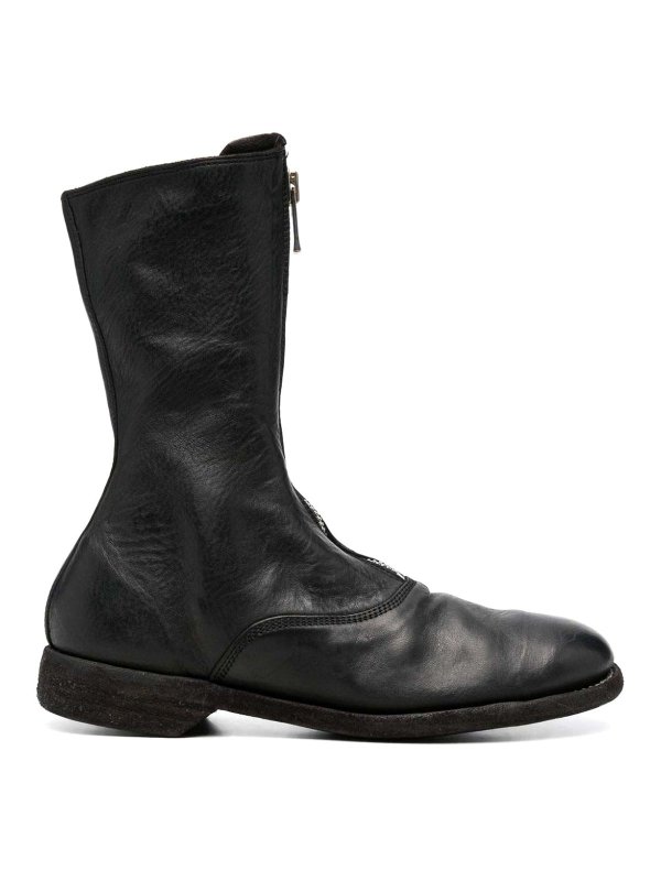 GUIDI: Botas - Botas - Negro