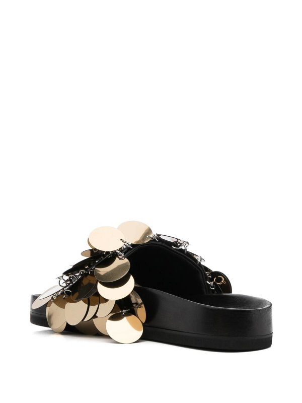 The Best Shops PACO RABANNE: Sandalias - Sandalias - Metálico