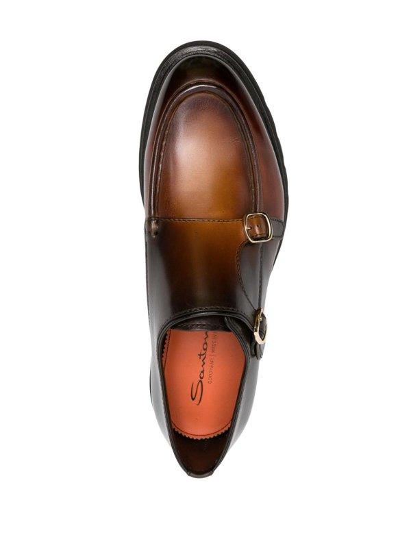 ローファー - ブラウン shop online: SANTONI