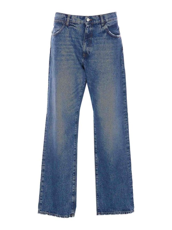 AMISH: Bootcut - Bootcut Jeans - Blau