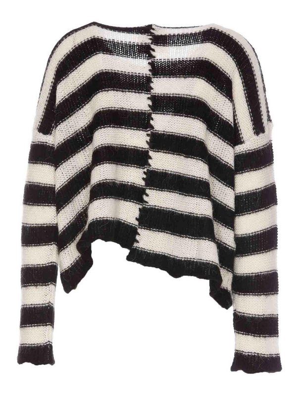 Aniye By Aniye By Nirvana Cropped Sweater Stripes