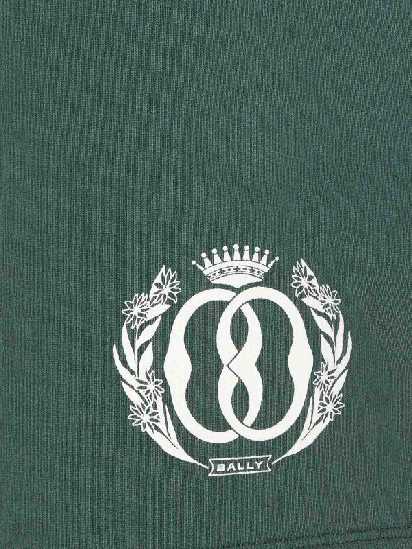 The Best Shops BALLY: Trousers Shorts - Logo shorts