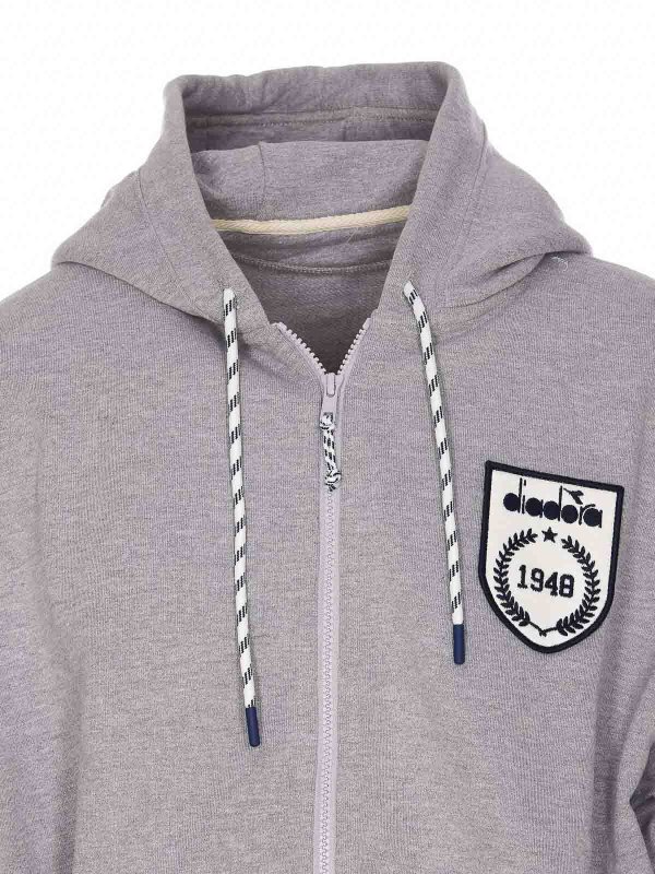 スウェットシャツ/セーター - グレー shop online: Diadora
