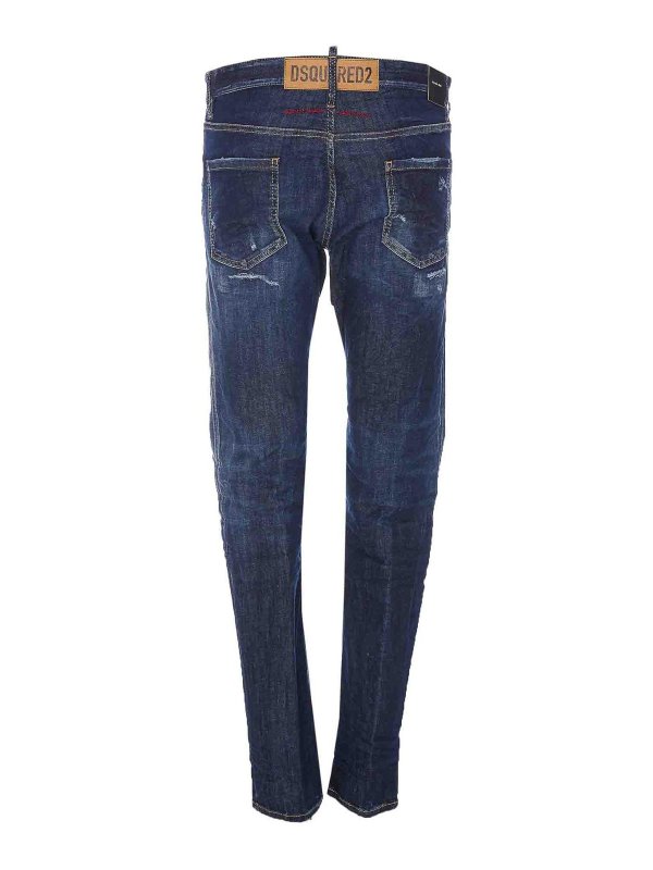 DSQUARED2: ブーツカットジーンズ online - ブーツカットジーンズ - ブルー