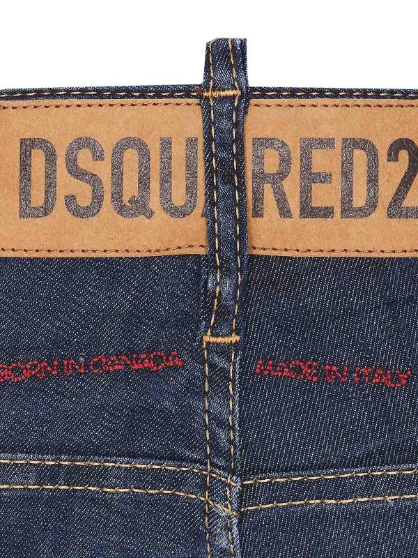 The Best Shops DSQUARED2: ブーツカットジーンズ - ブーツカットジーンズ - ブルー