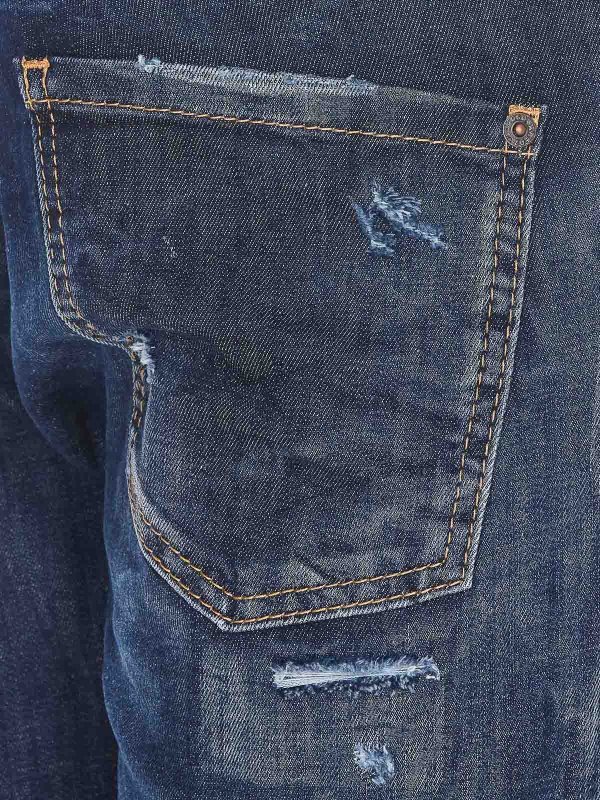 ブーツカットジーンズ - ブルー shop online: DSQUARED2