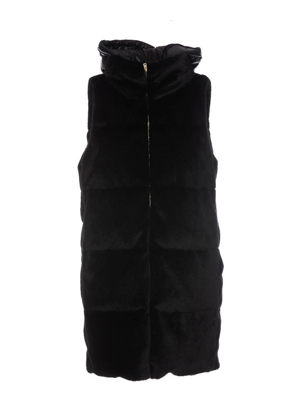HERNO: ベスト - ベスト - 黒