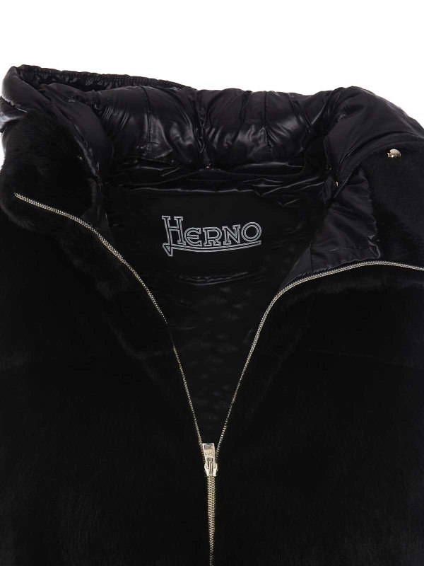 ベスト - 黒 shop online: HERNO