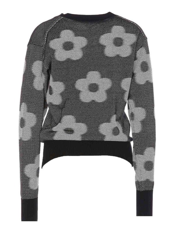 KENZO: Strickpullover mit Rundhalsausschnitt online - Rundhalspullover - Grau