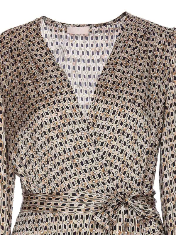 ショートドレス - ベージュ shop online: Liu Jo