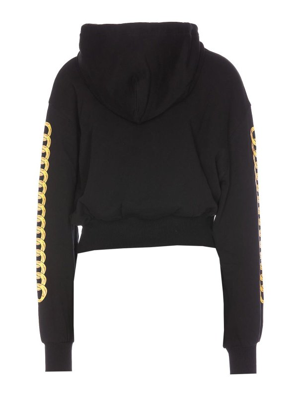 Versace Jeans Couture: Sudaderas y suéteres online - Sudadera - Negro