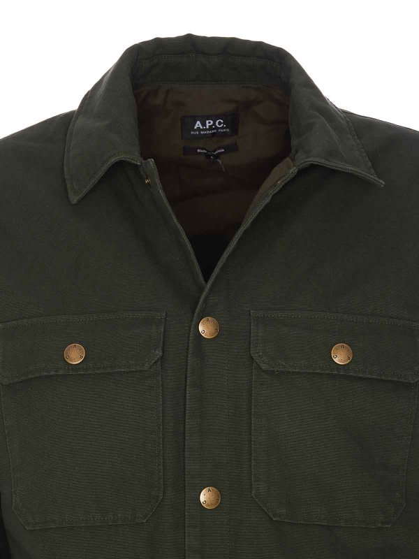 Casualjacke - Grün shop online: A.P.C.