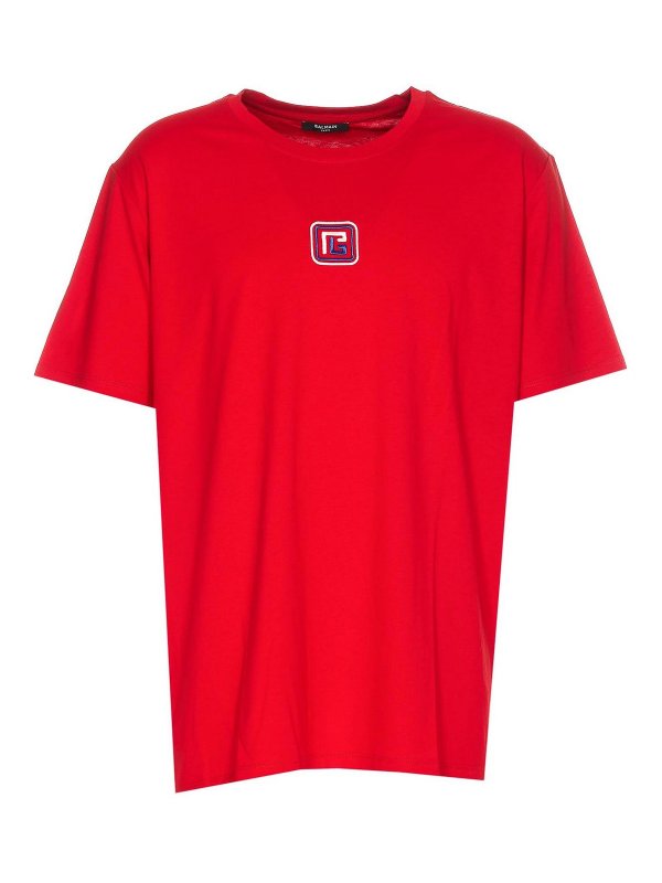 Balmain: t-shirts - Pb t-shirt