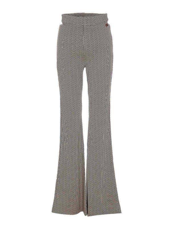 Balmain: Trousers Shorts - Monogram logo pants
