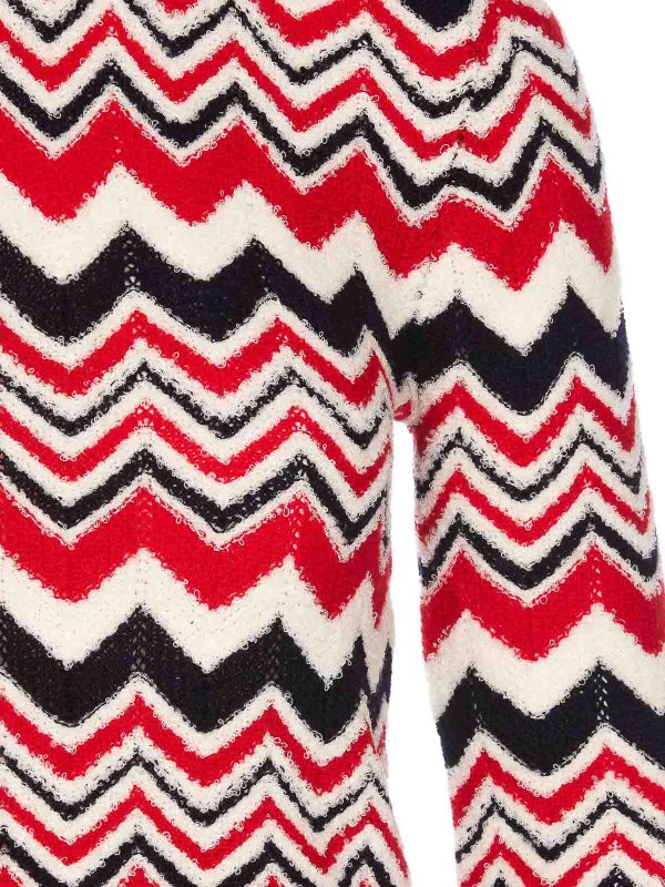 クルーネック - 赤 shop online: Balmain