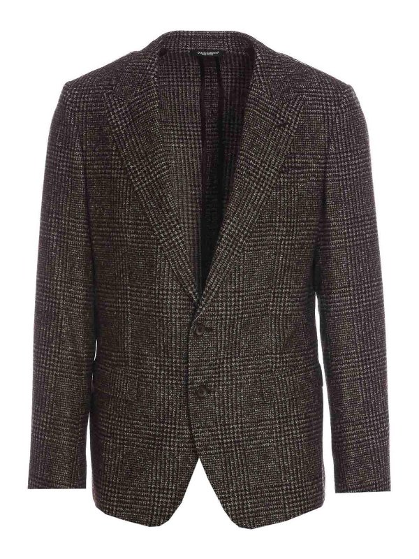 DOLCE & GABBANA: ブレザー - ブレザー - ブラウン