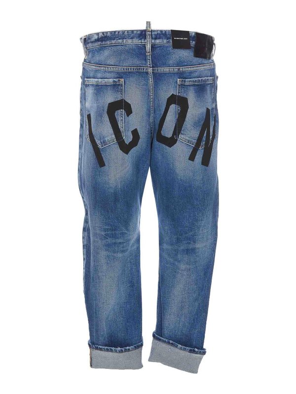 DSQUARED2: Bootcut online - Bootcut Jeans - Blau