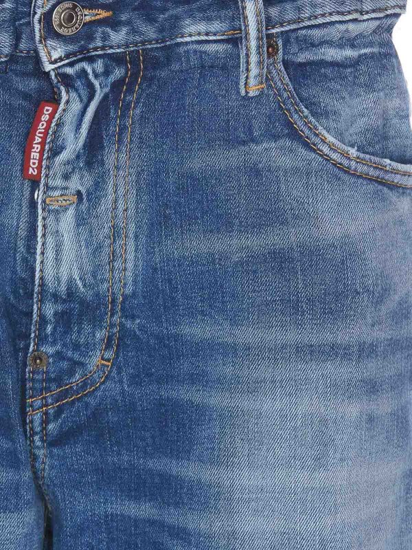 Bootcut Jeans - Blau shop online: DSQUARED2