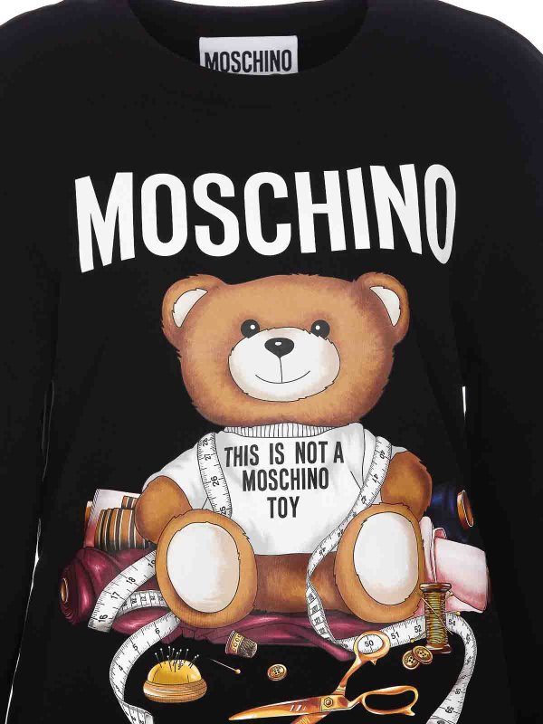 Sudadera - Negro shop online: MOSCHINO