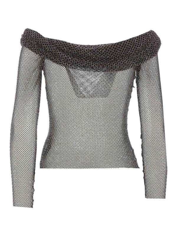 Self Portrait: Tops y camisetas sin mangas online - Top - Negro