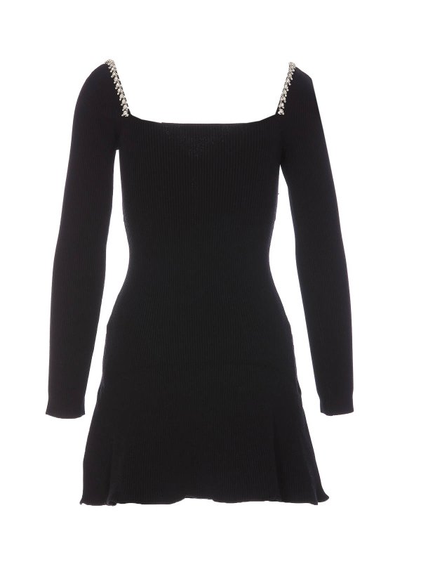 The Best Shops Self Portrait: short dresses - Knit diamante mini dress