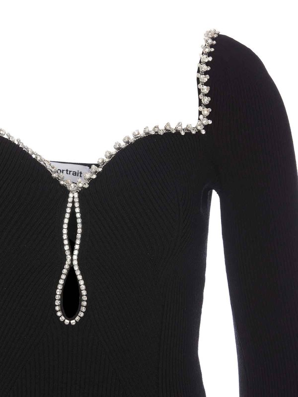 Top - Negro shop online: Self Portrait