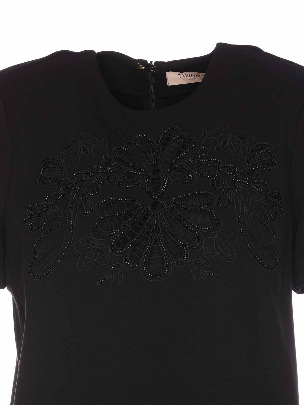 ショートドレス - 黒 shop online: TWINSET