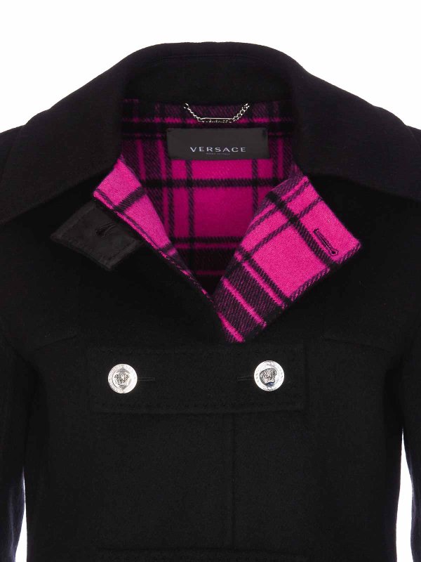 Abrigo Corto - Negro shop online: VERSACE