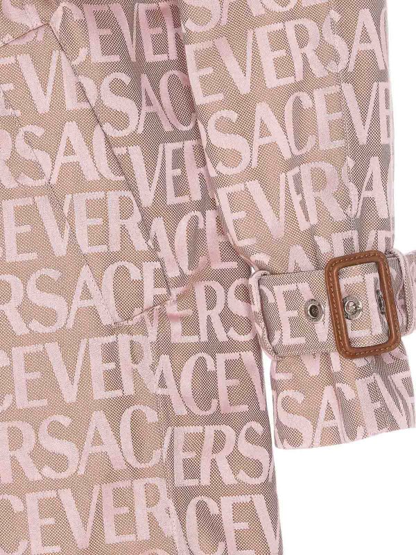 The Best Shops VERSACE: trench coats - Versace allover trench