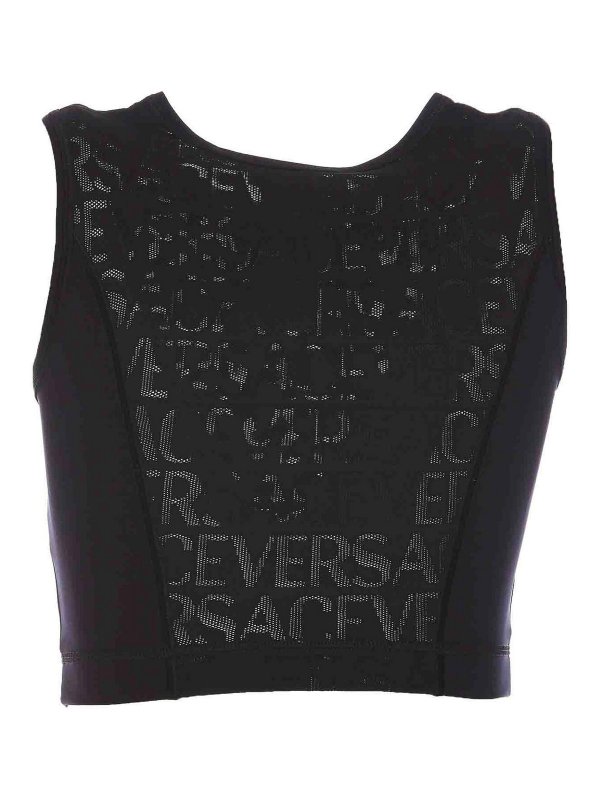 VERSACE: Tops und Tank Tops online - Top - Schwarz