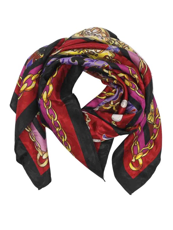 Versace Jeans Couture: ストール＆ショール online - ストール/ショール - マルチカラー