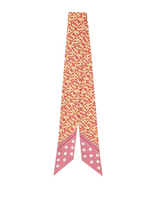 VERSACE: scarves - Versace allover scarf tie