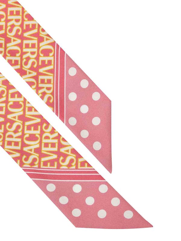 VERSACE: scarves online - Versace allover scarf tie