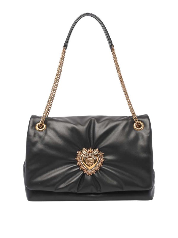 DOLCE & GABBANA: クロスボディバッグ - クロスボディバッグ - 黒