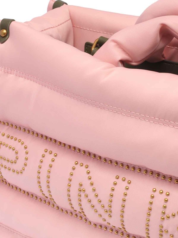 Logo hand bag shop online: Pinko