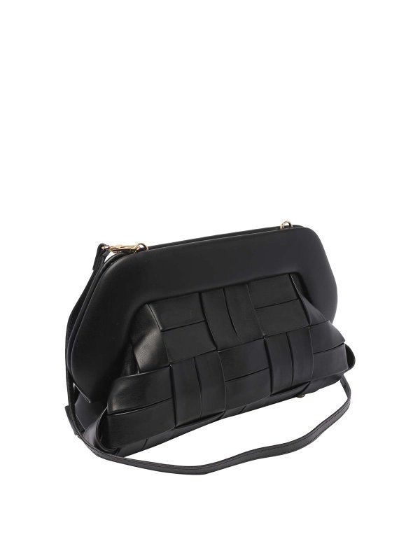 THEMOIRè: clutches online - Bios flat weaved clutch