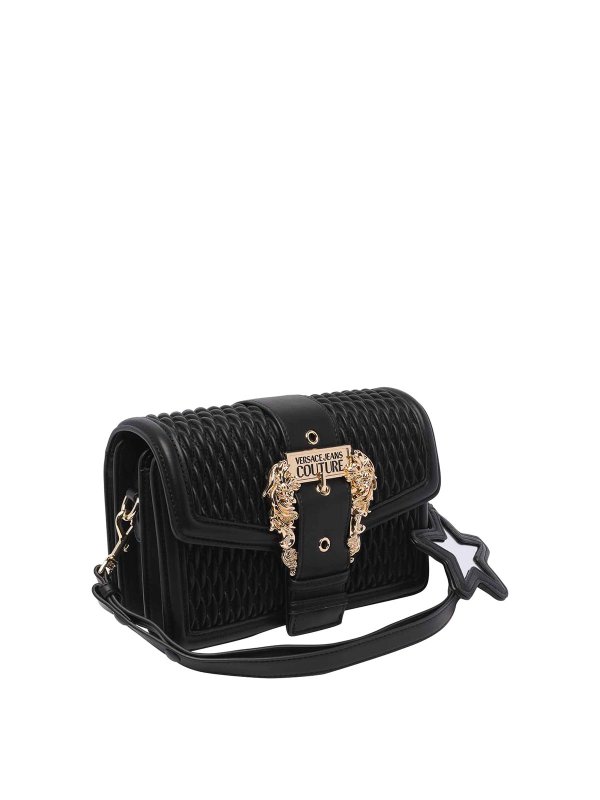 Versace Jeans Couture: クロスボディバッグ online - クロスボディバッグ - 黒