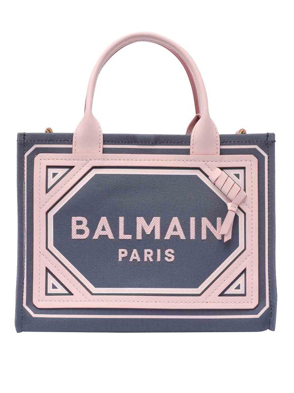 Balmain: cross body bags - Small b-army shopper bag