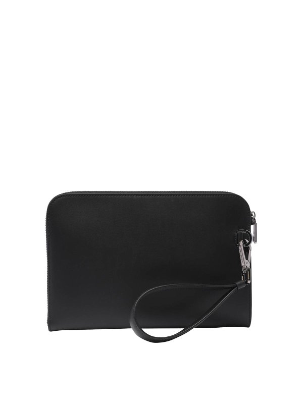 The Best Shops DOLCE & GABBANA: pochette - Custodia nera con logo