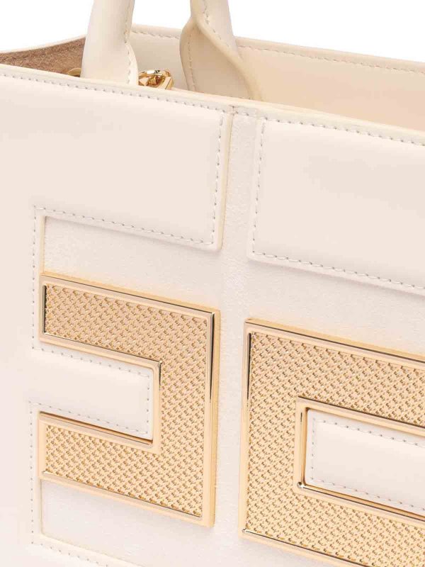 クロスボディバッグ - 白 shop online: ELISABETTA FRANCHI