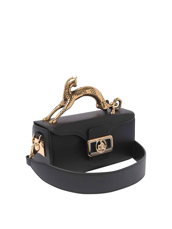 LANVIN: cross body bags online - Nano pencil cat crossbody bag