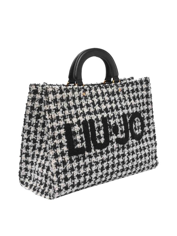 Liu Jo: cross body bags online - Medium logo tote bag