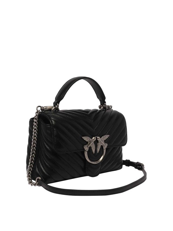 Pinko: cross body bags online - Mini lady love bag puff chevron