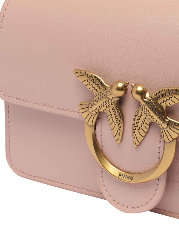 Love one mini crossbody bag shop online: Pinko