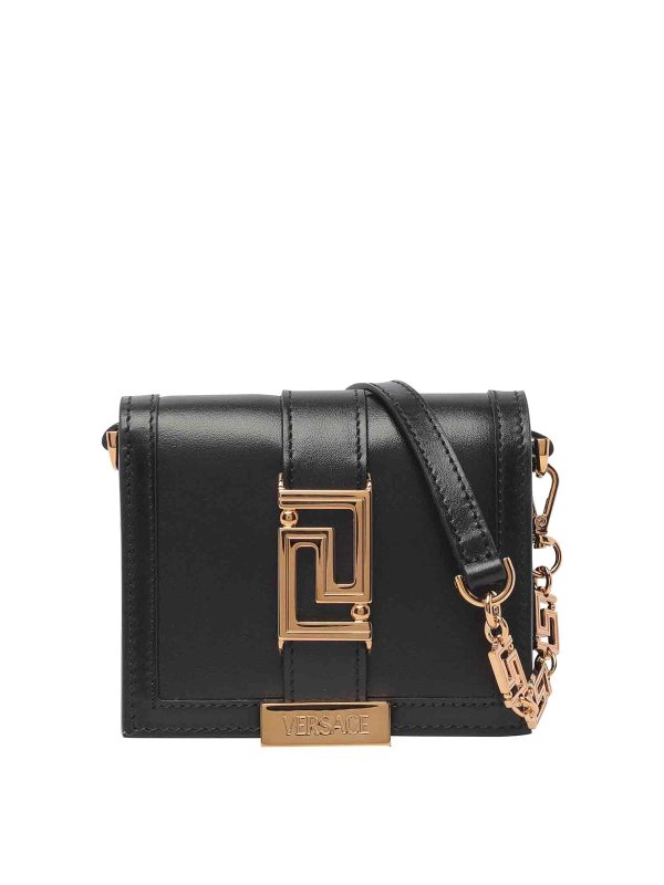 VERSACE: Schultertaschen - Schultertasche - Schwarz